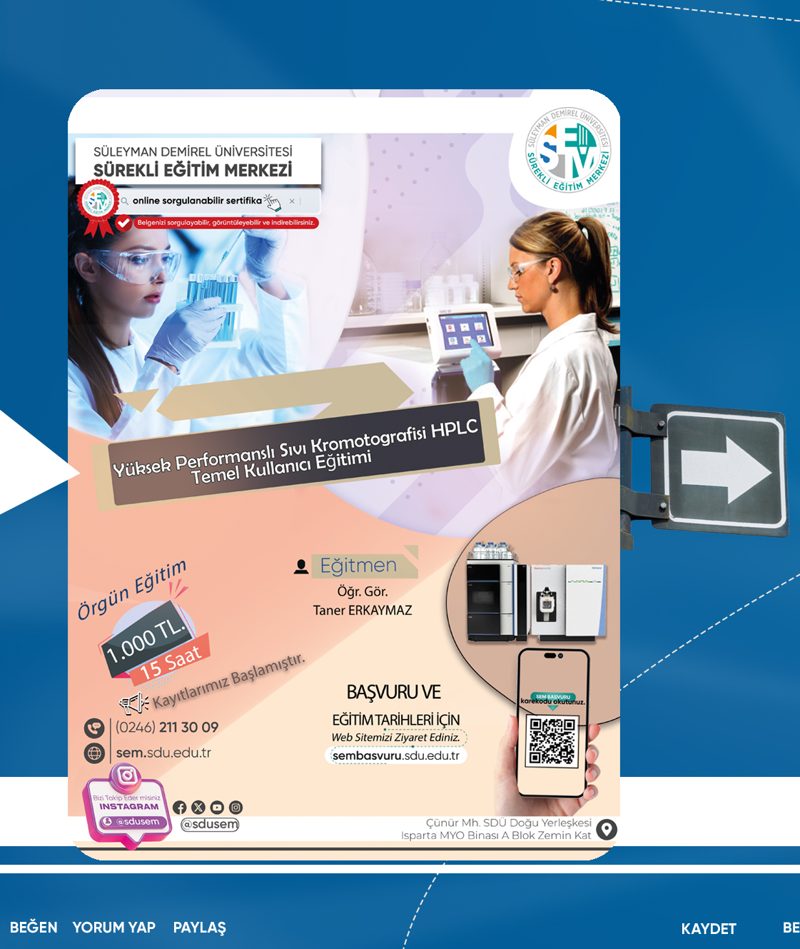 Yüksek Performanslı Sıvı Kromatografisi HPLC Temel Kullanıcı Eğitimi